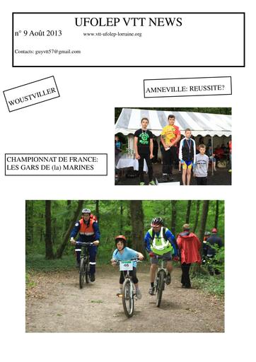 UFOLEP NEWS N°9